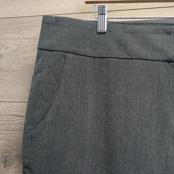 Anne Klein Woven Wide Leg Business Slacks Women's Plus Size 16 - Picture 4 of 12